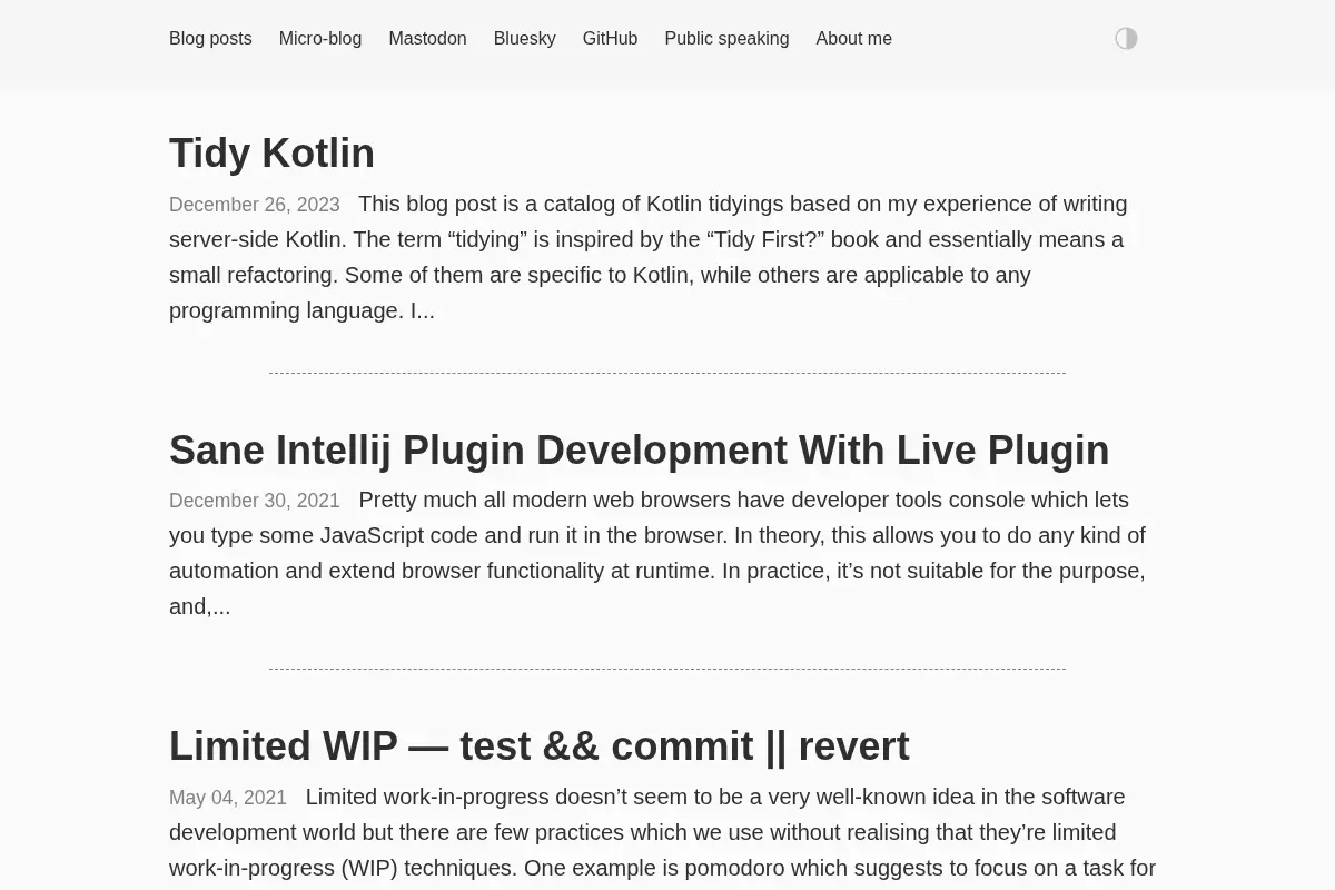 Dmitry's Blog