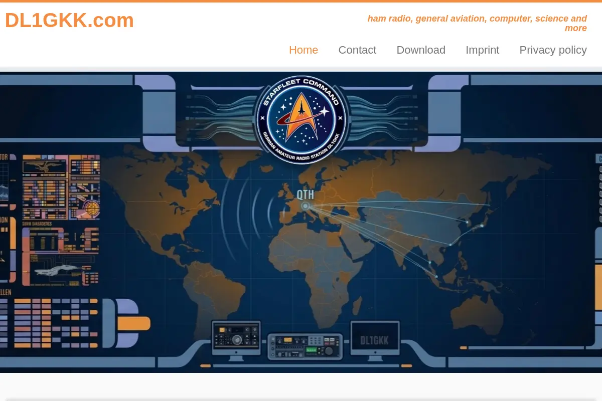 DL1GKK.com - ham radio, general aviation, computer, science and more