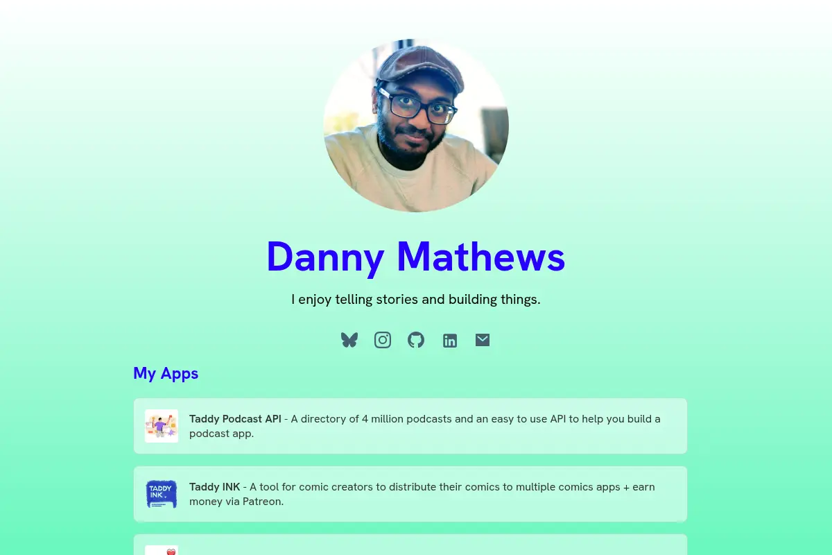 Daniel Mathews - Indie Developer
