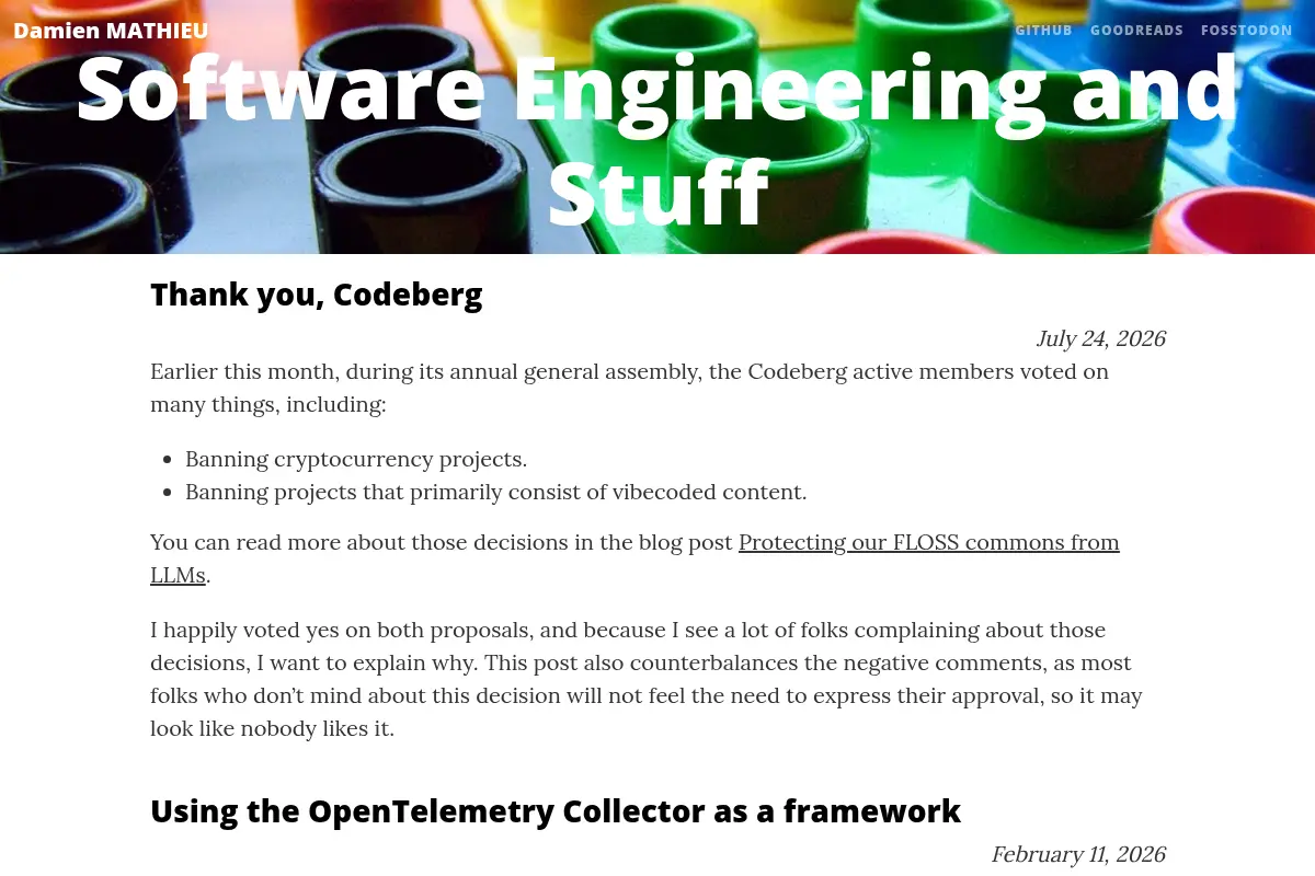 Software Engineering and Stuff