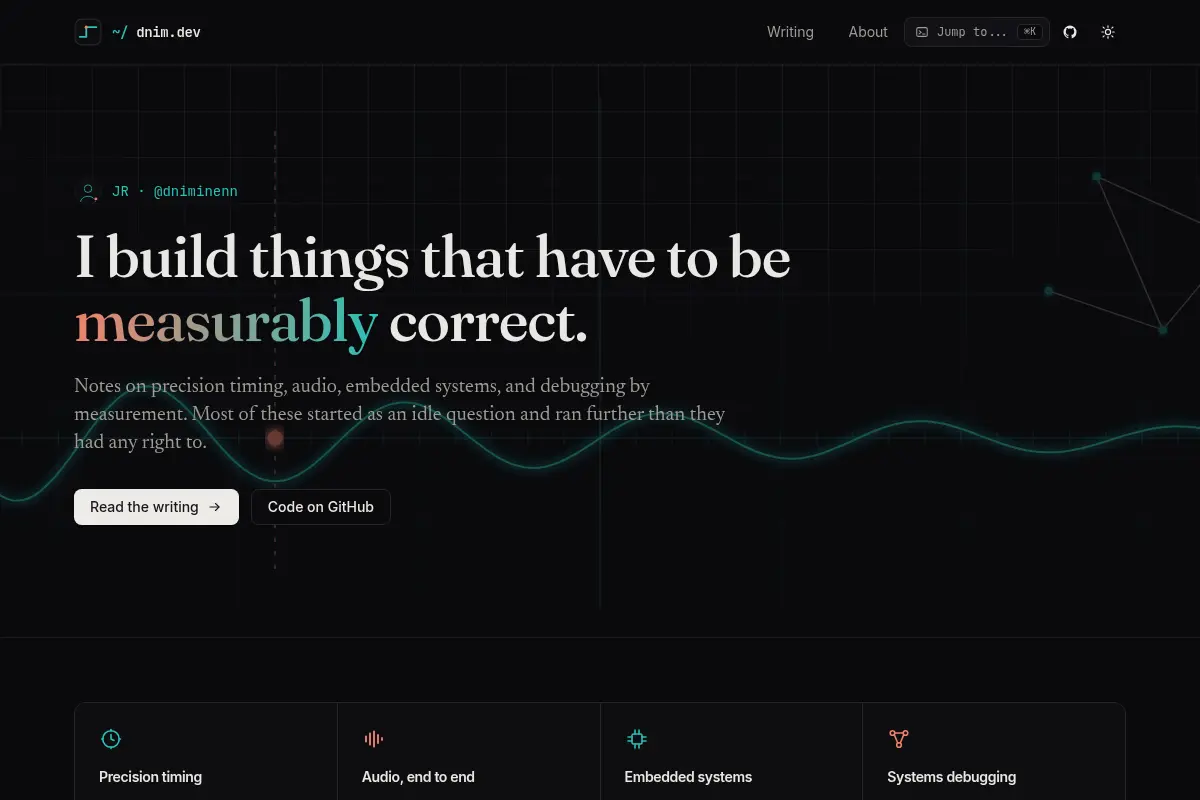 dnim.dev · notes on nerdy boring stuff
