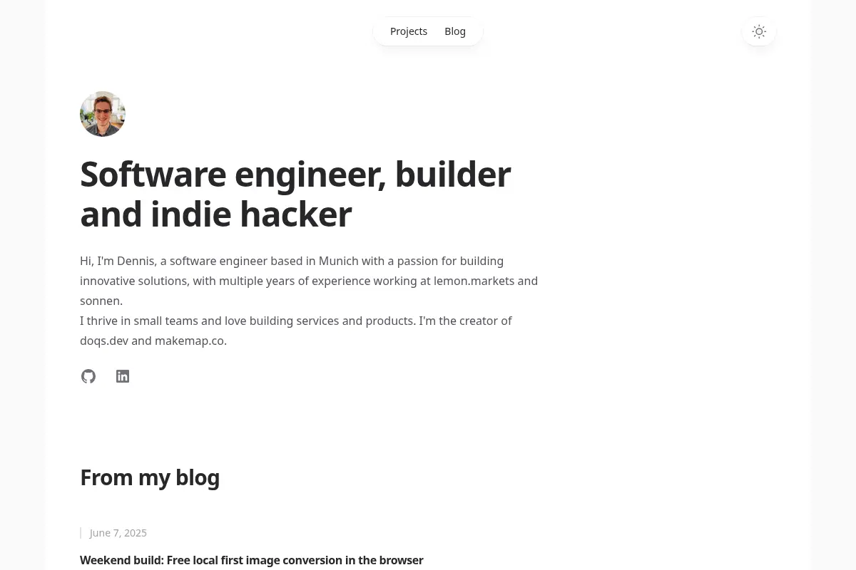 Dennis - Software Engineer