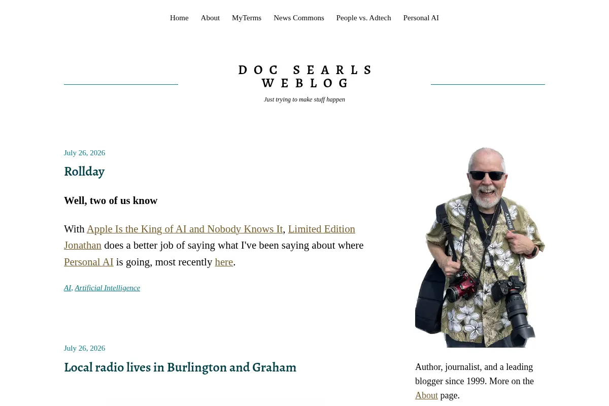 Doc Searls Weblog
