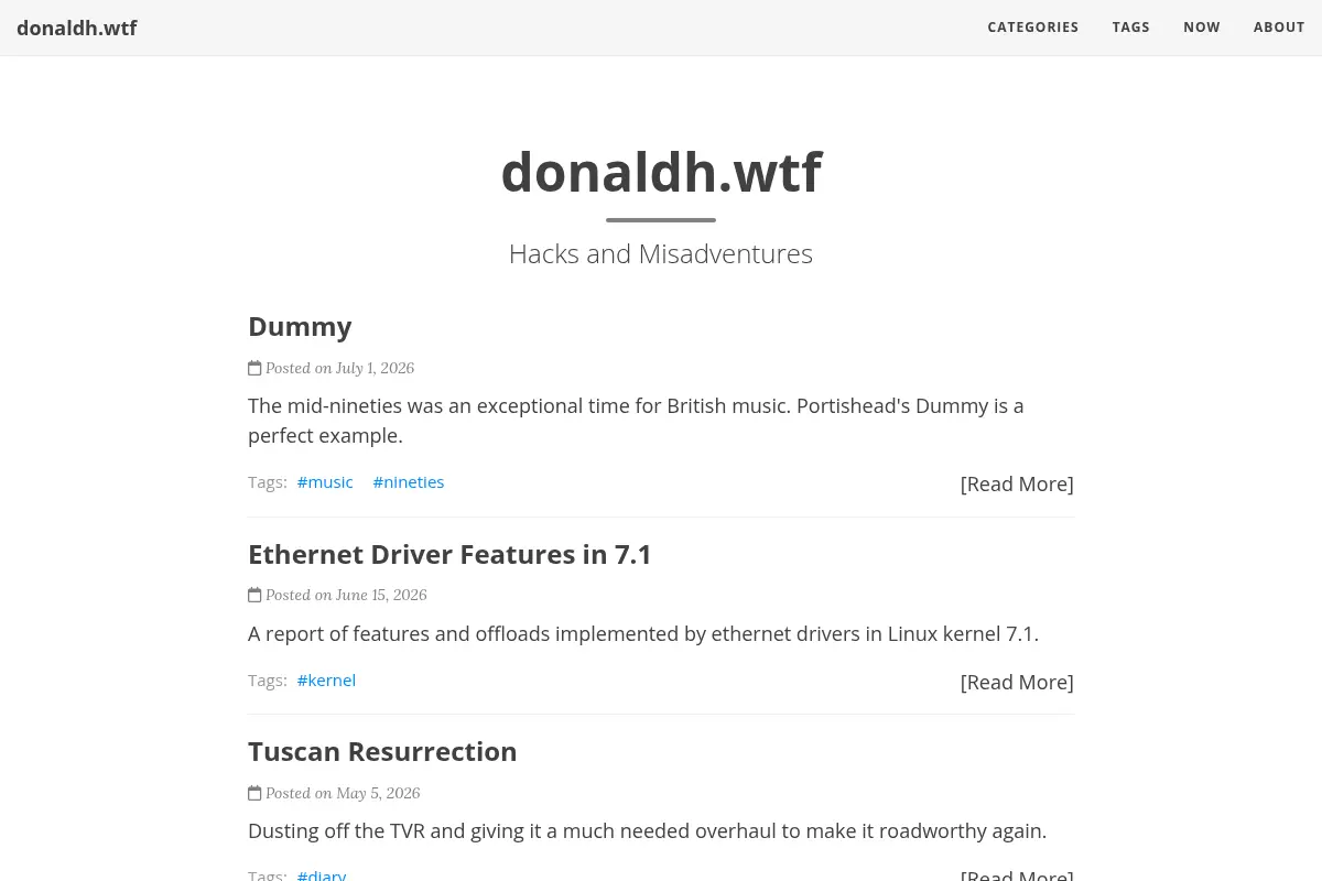 donaldh.wtf
