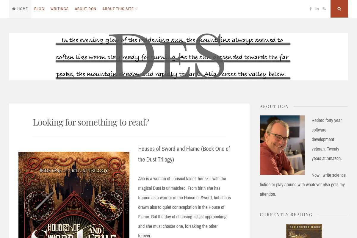 Looking for something to read? - Donald Erik Schneider