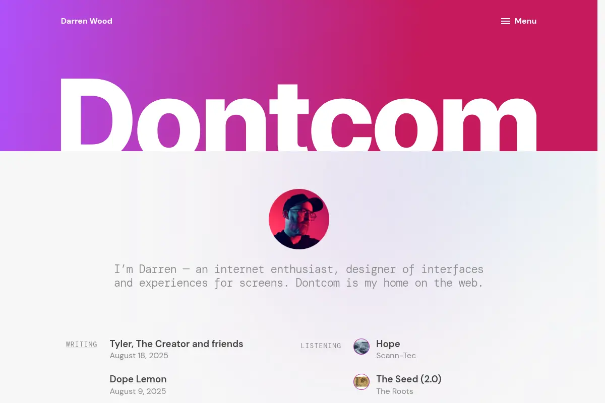 Darren Wood Dontcom.com