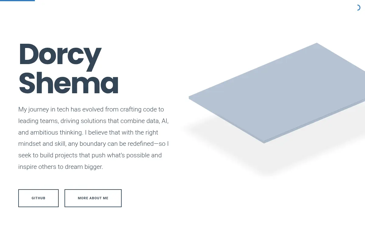 Dorcy Shema • SaaS Product Developer