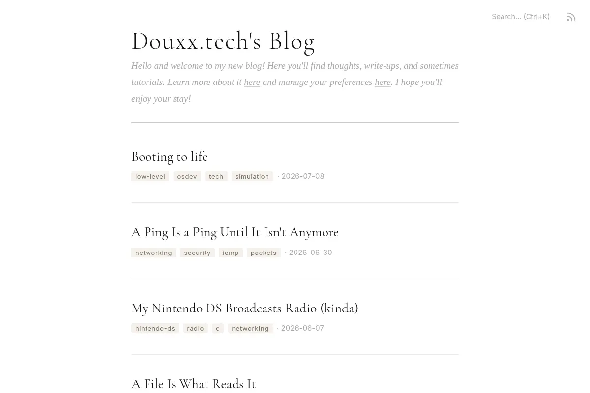 Douxx.tech's Blog