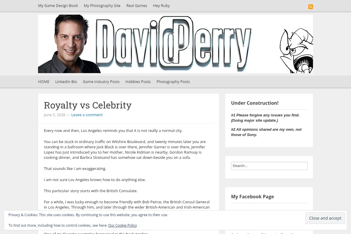 David Perry's Blog