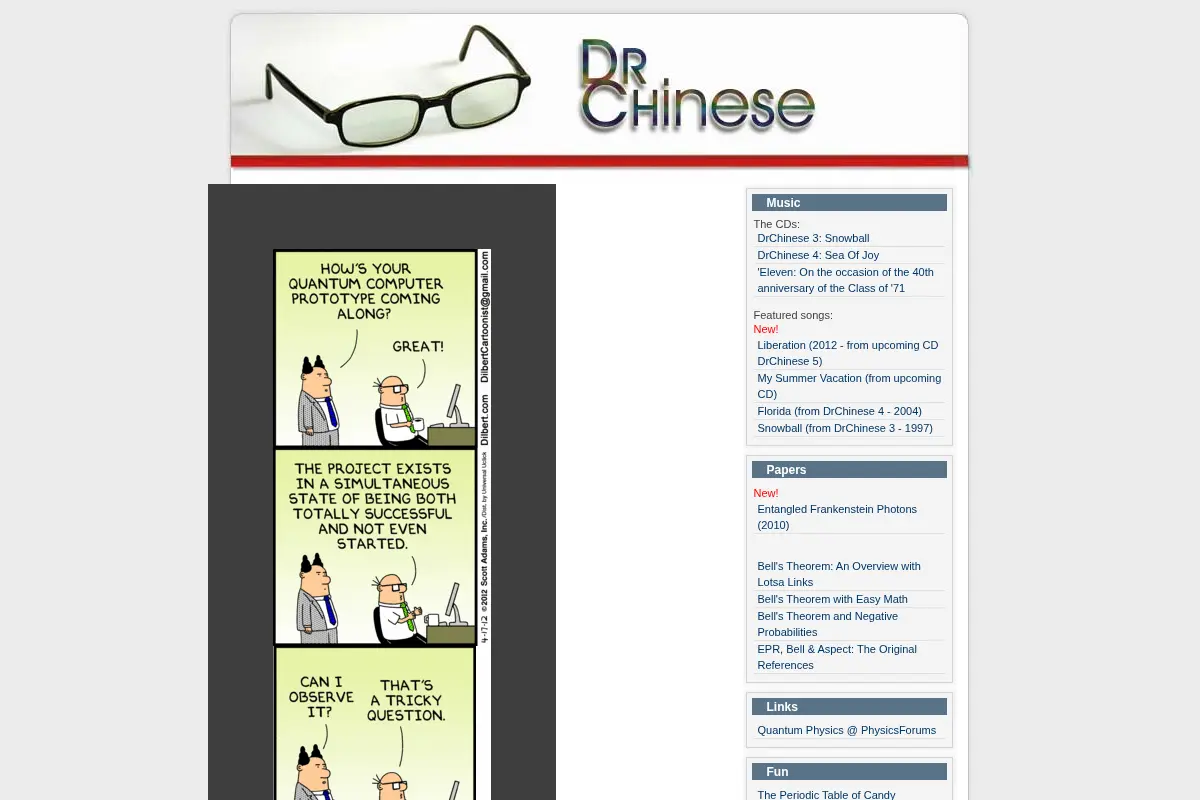 DrChinese: Music & Musings