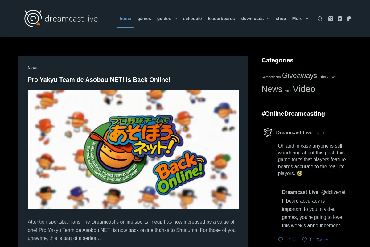 Dreamcast Live