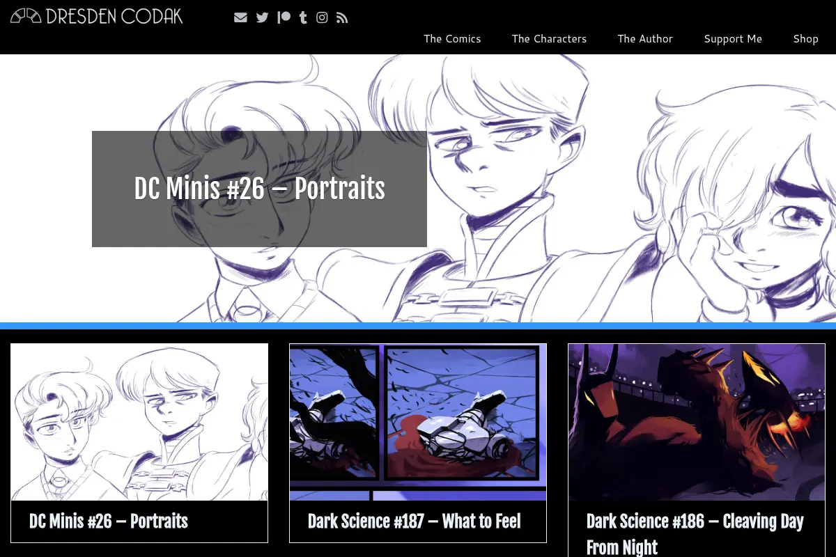 Dresden Codak - An Illustrated Celebration of Science, Death and Human Folly