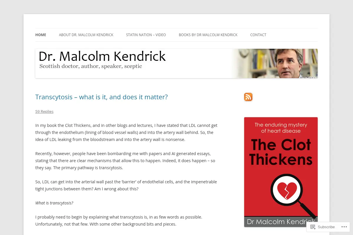 Dr. Malcolm Kendrick