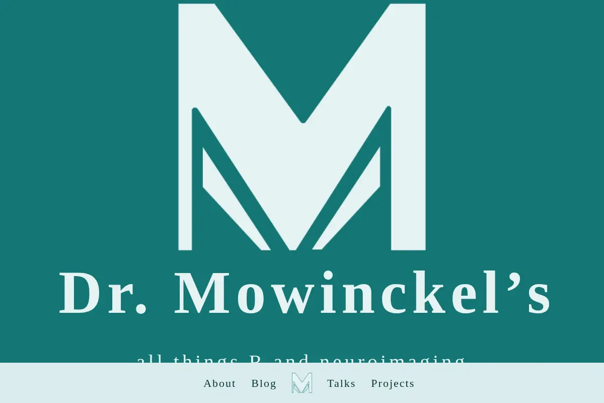 Dr. Mowinckel's