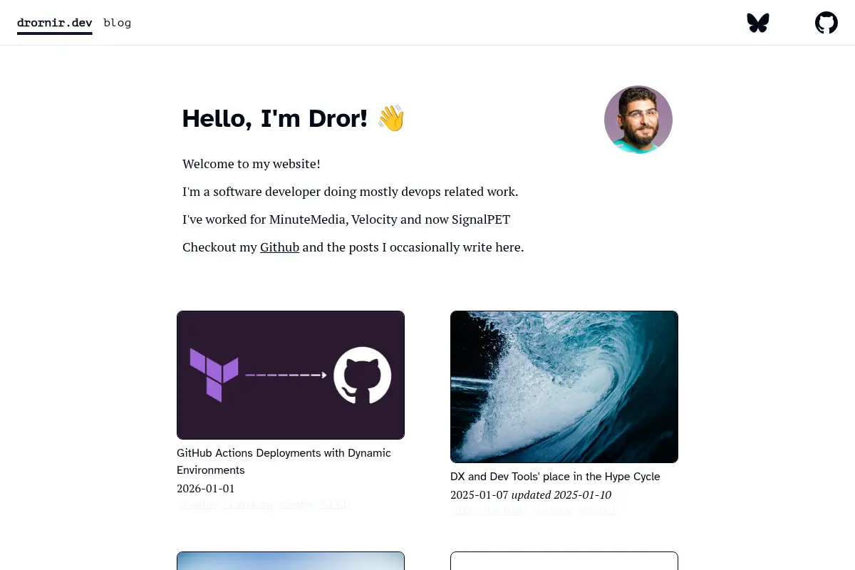 Dror Nir's Personal Website