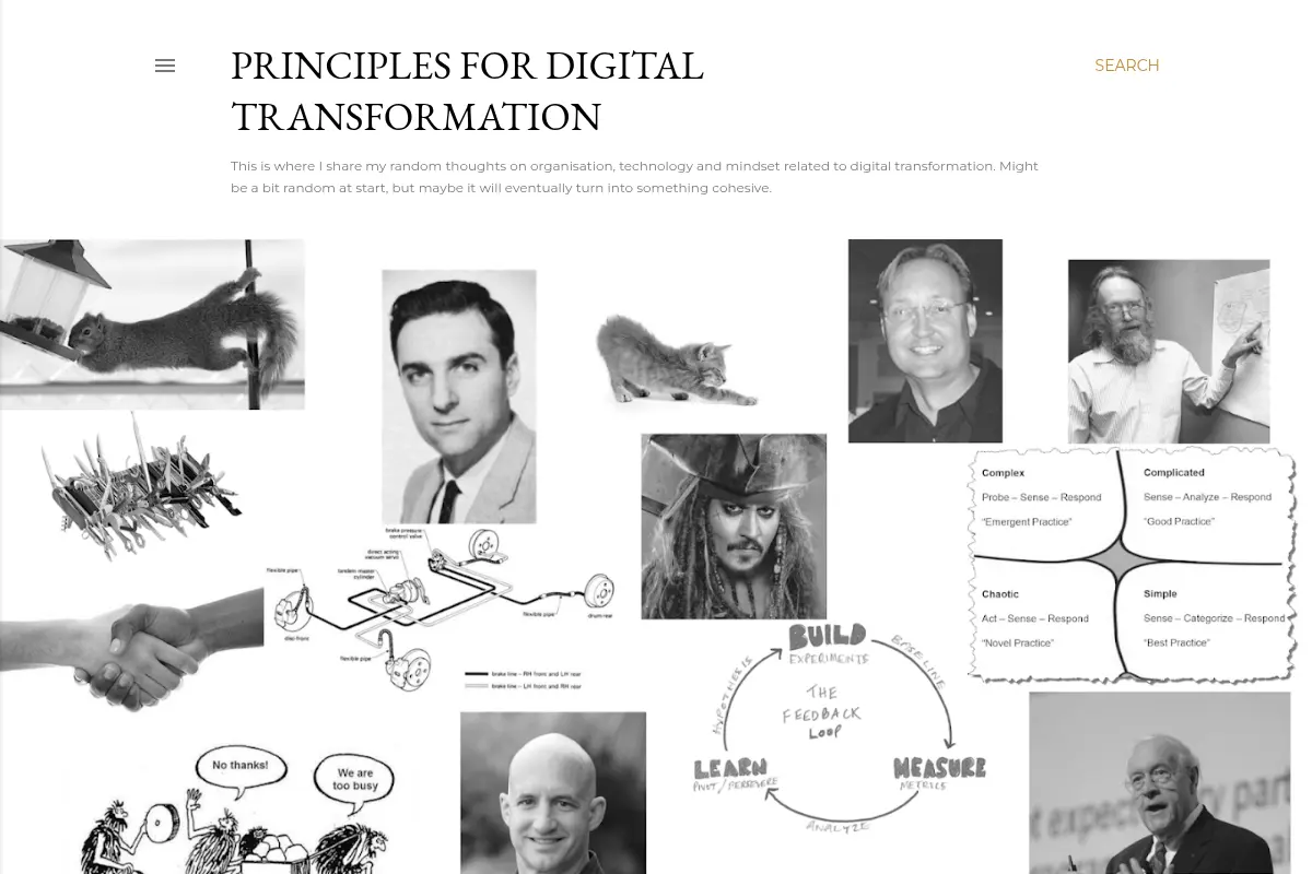 Principles for digital transformation