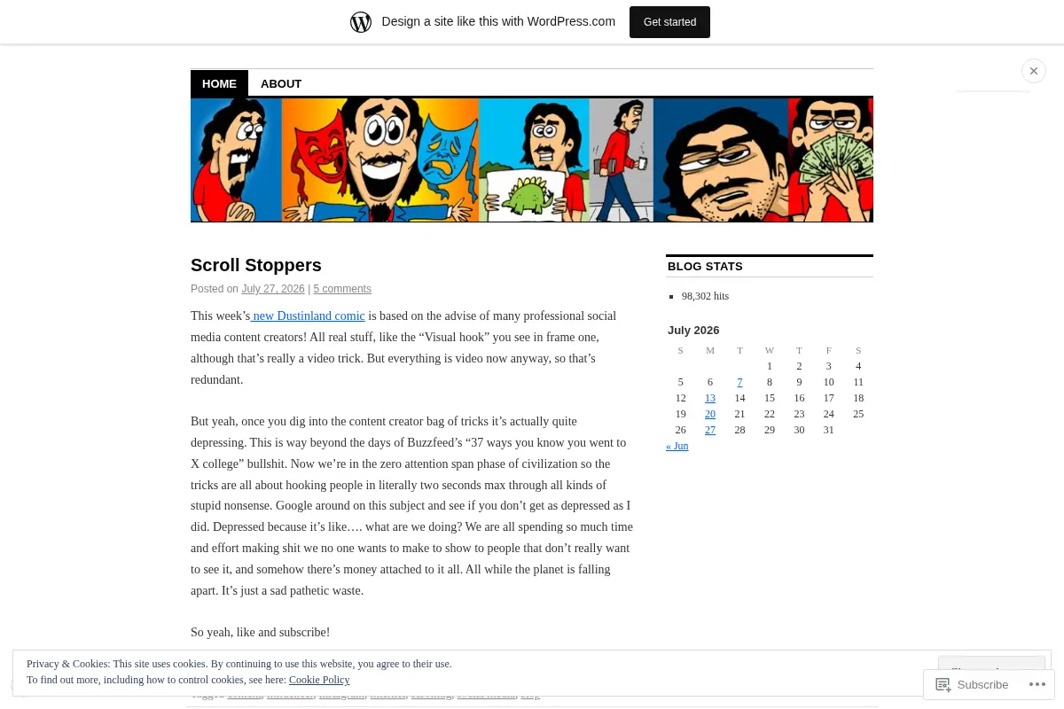 Dustinland - The Blog