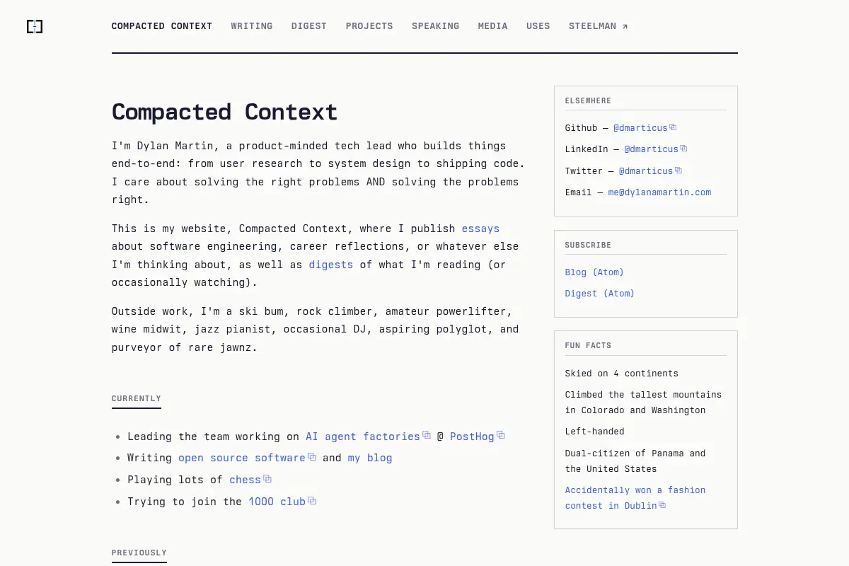 Compacted Context