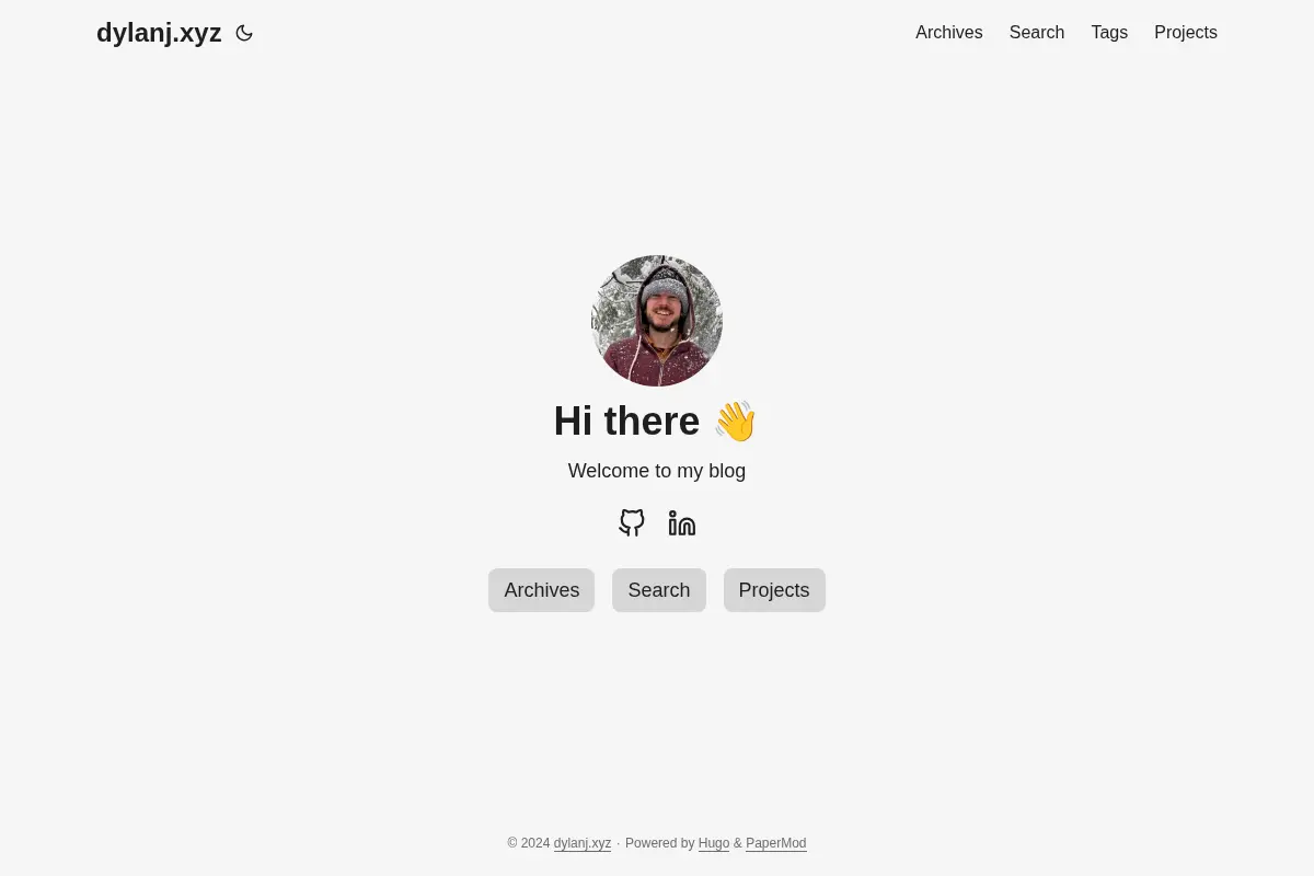 Dylan R. Johnston's Blog