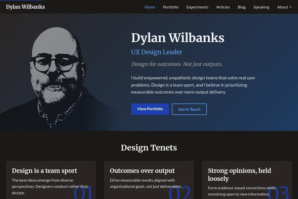 Dylan Wilbanks - Product Design Leader