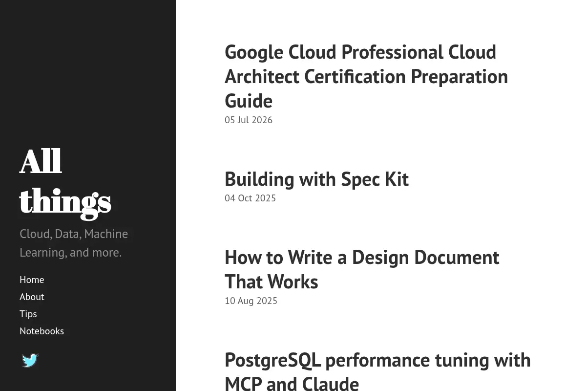 All things · Deep Learning