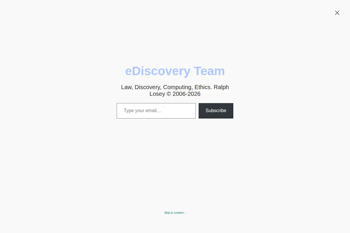 eDiscovery Team