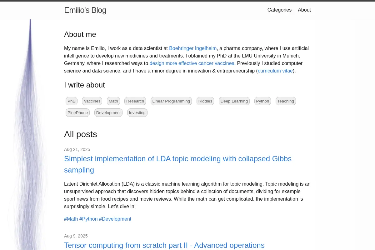 Emilio’s Blog