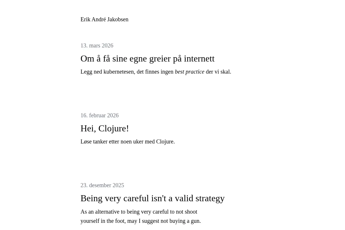 Erik André Jakobsen
