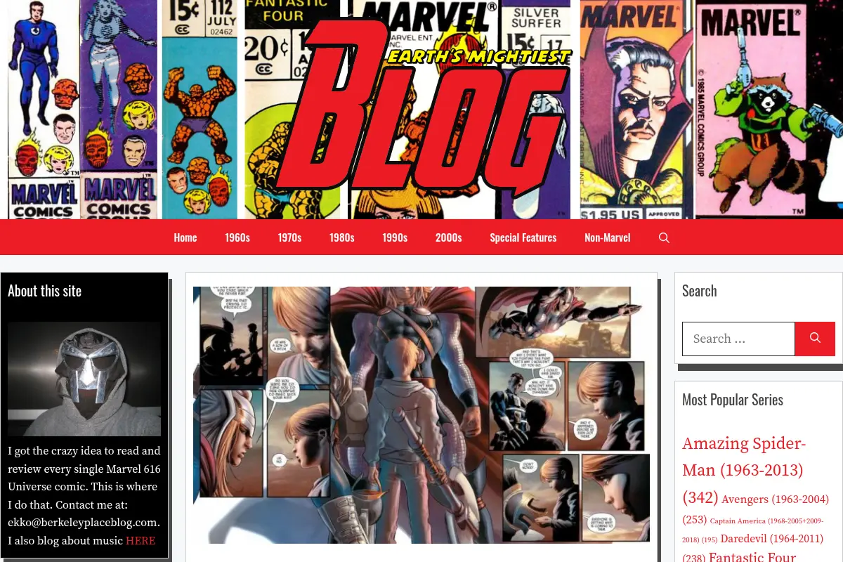 Earth's Mightiest Blog