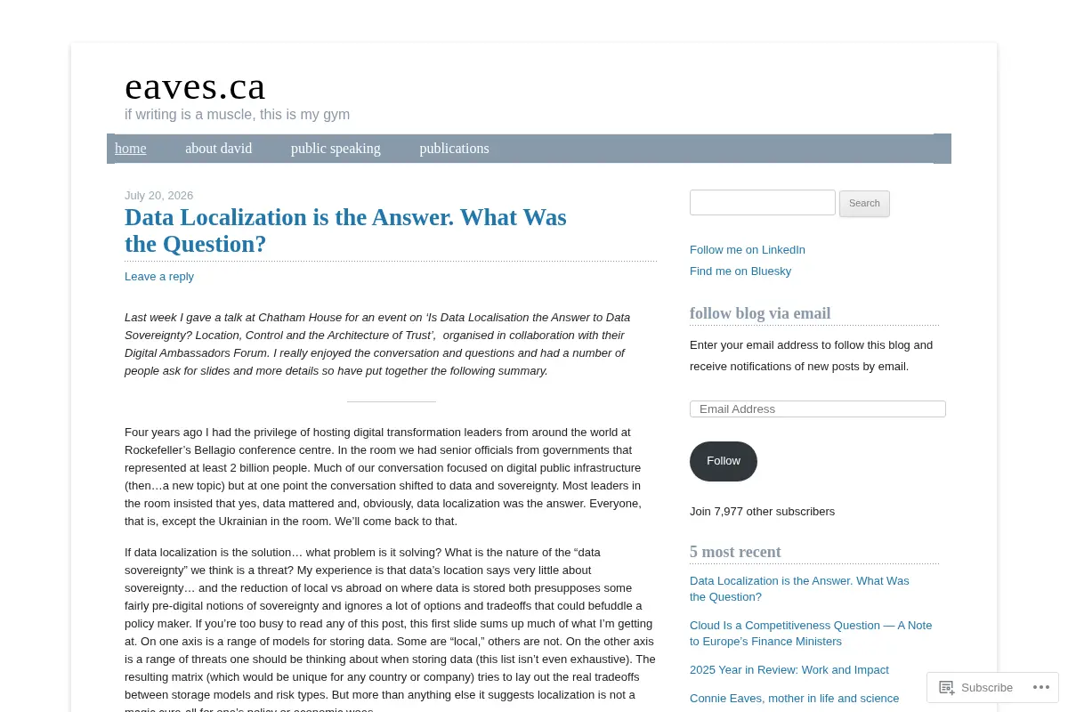Eaves.ca