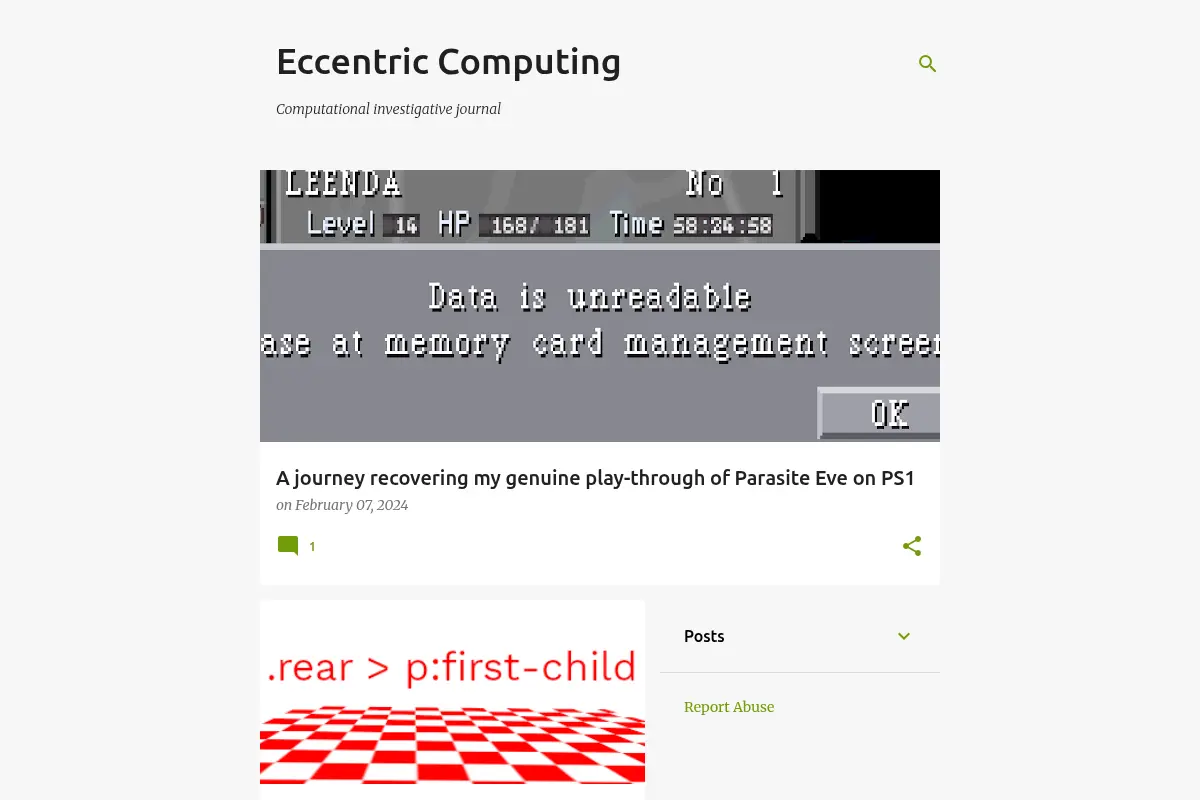 Eccentric Computing