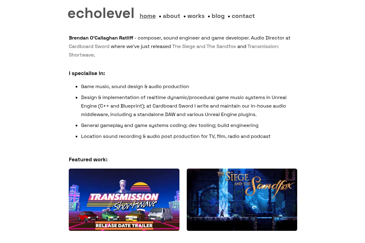 echolevel