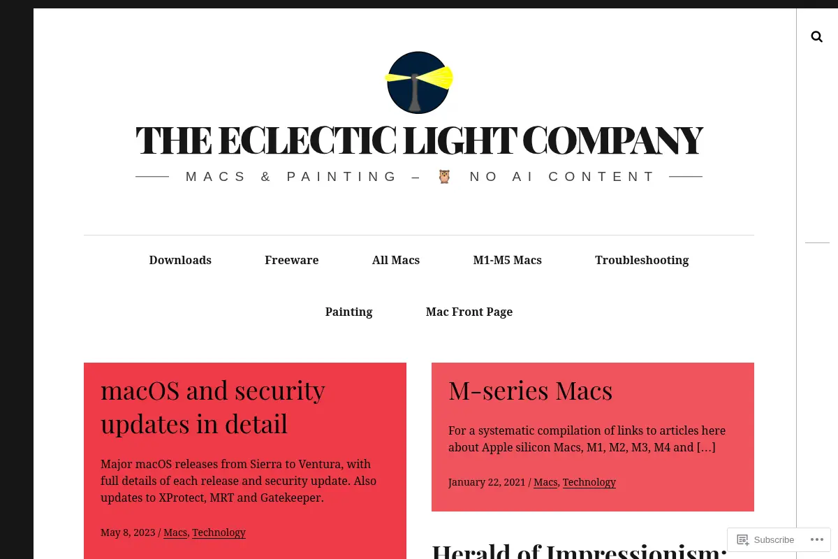 The Eclectic Light Company
