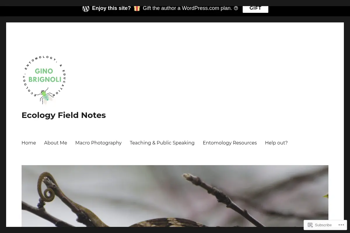 Ecology Field Notes: Research