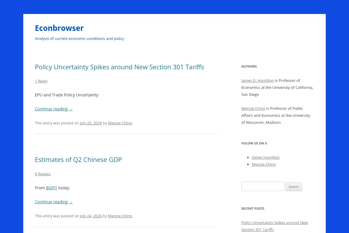 Econbrowser