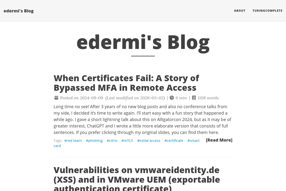 edermi's Blog