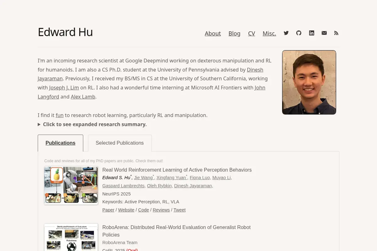 Edward Hu's Blog