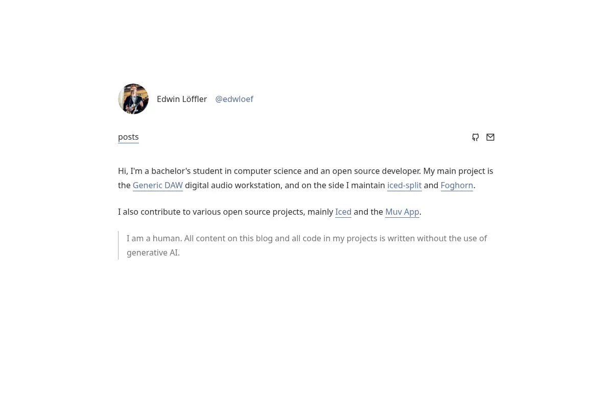 Edwin Löffler's Blog