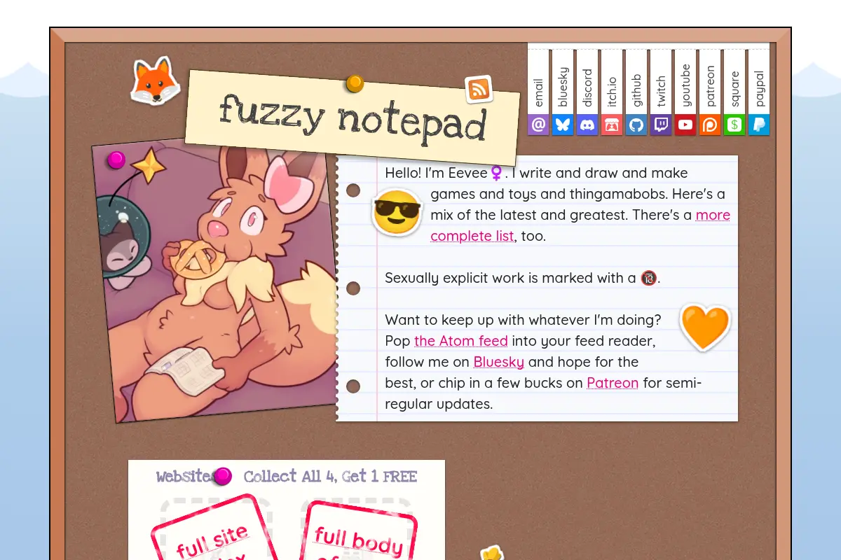 fuzzy notepad