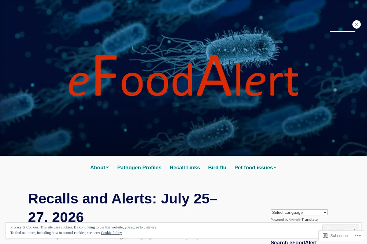 eFoodAlert
