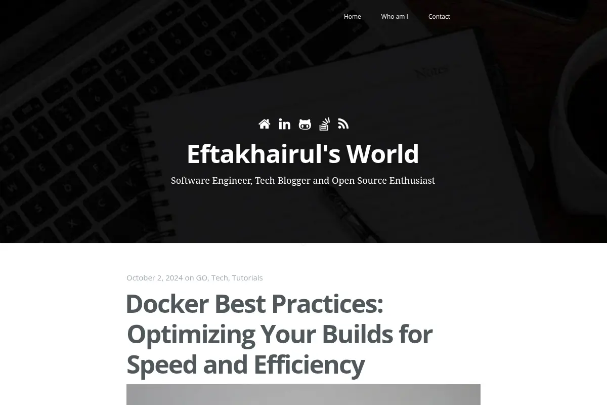 Eftakhairul's World