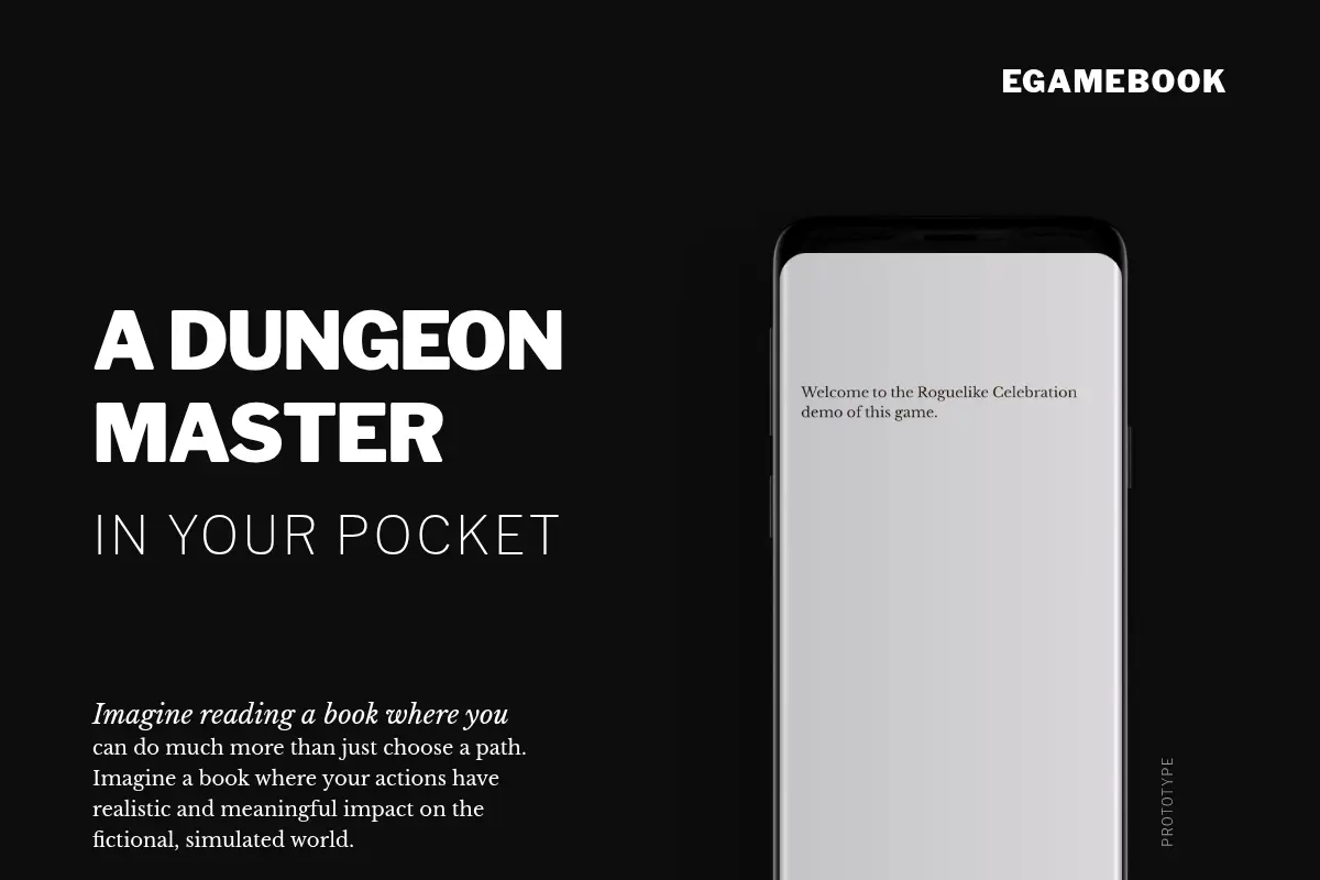 Egamebook — A Dungeon Master in Your Pocket