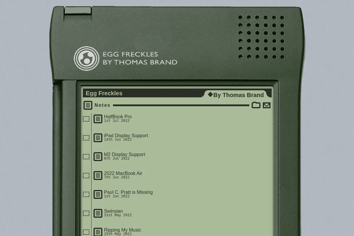 Egg Freckles