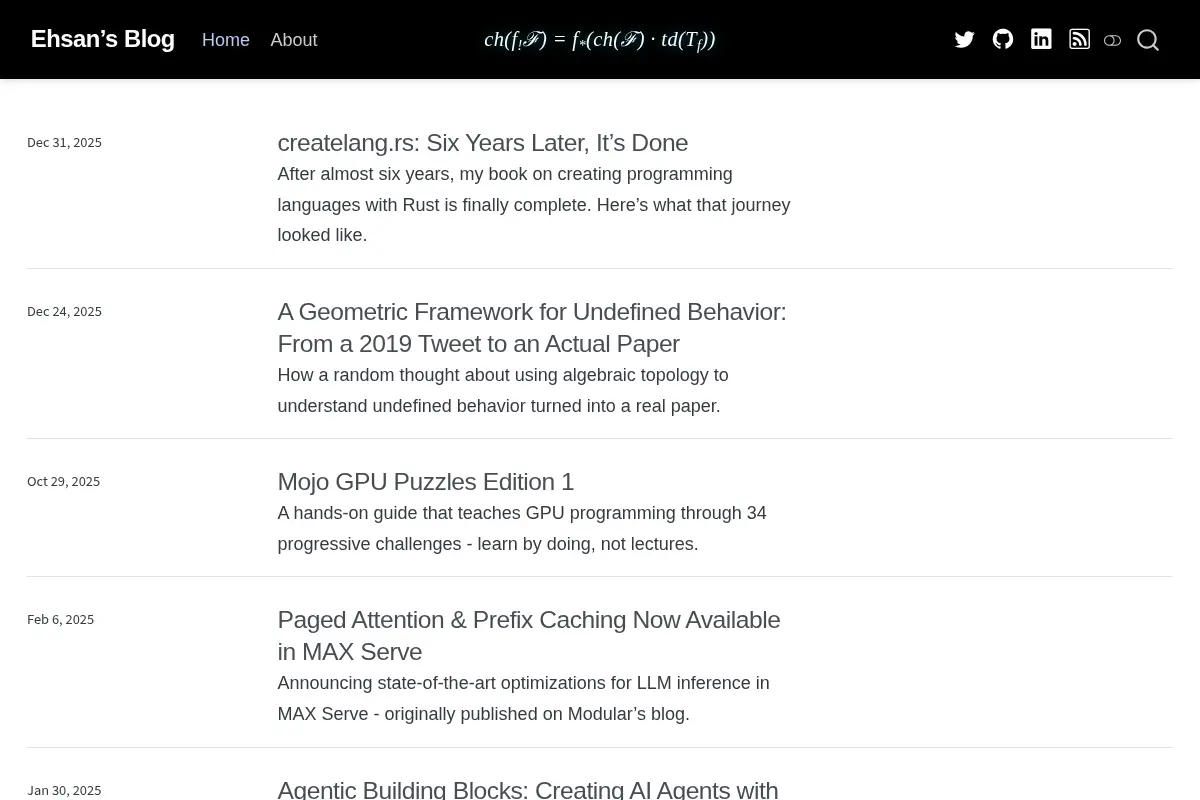 Ehsan’s Blog