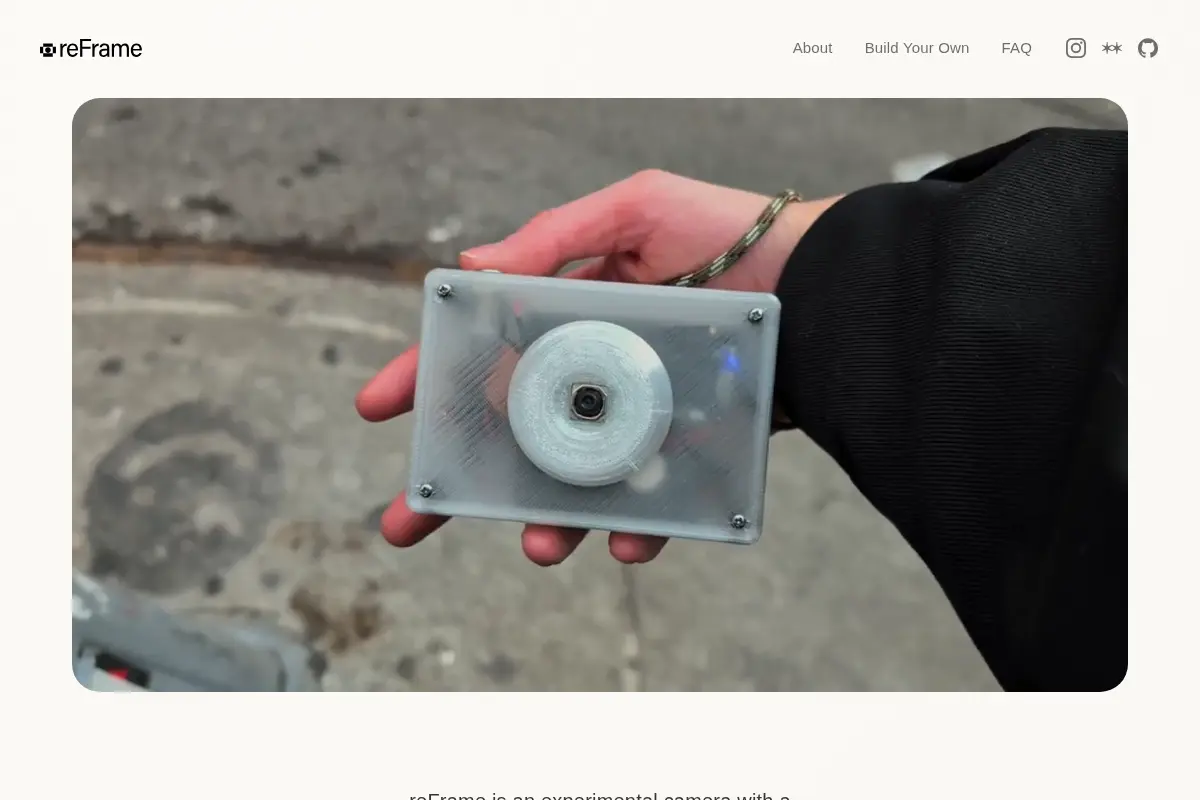 reFrame Camera