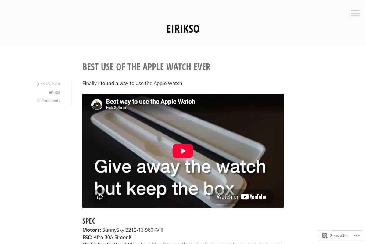 eirikso – Photo, media, technology