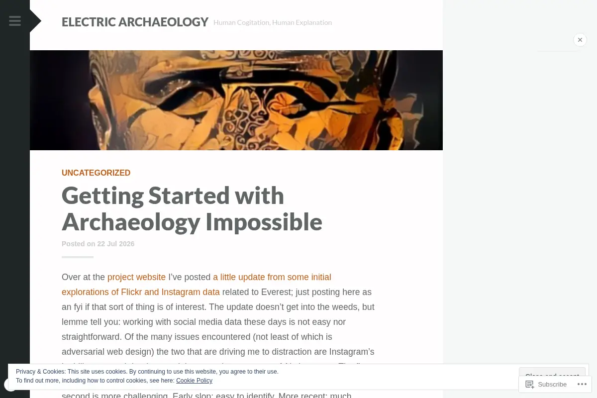 Electric Archaeology