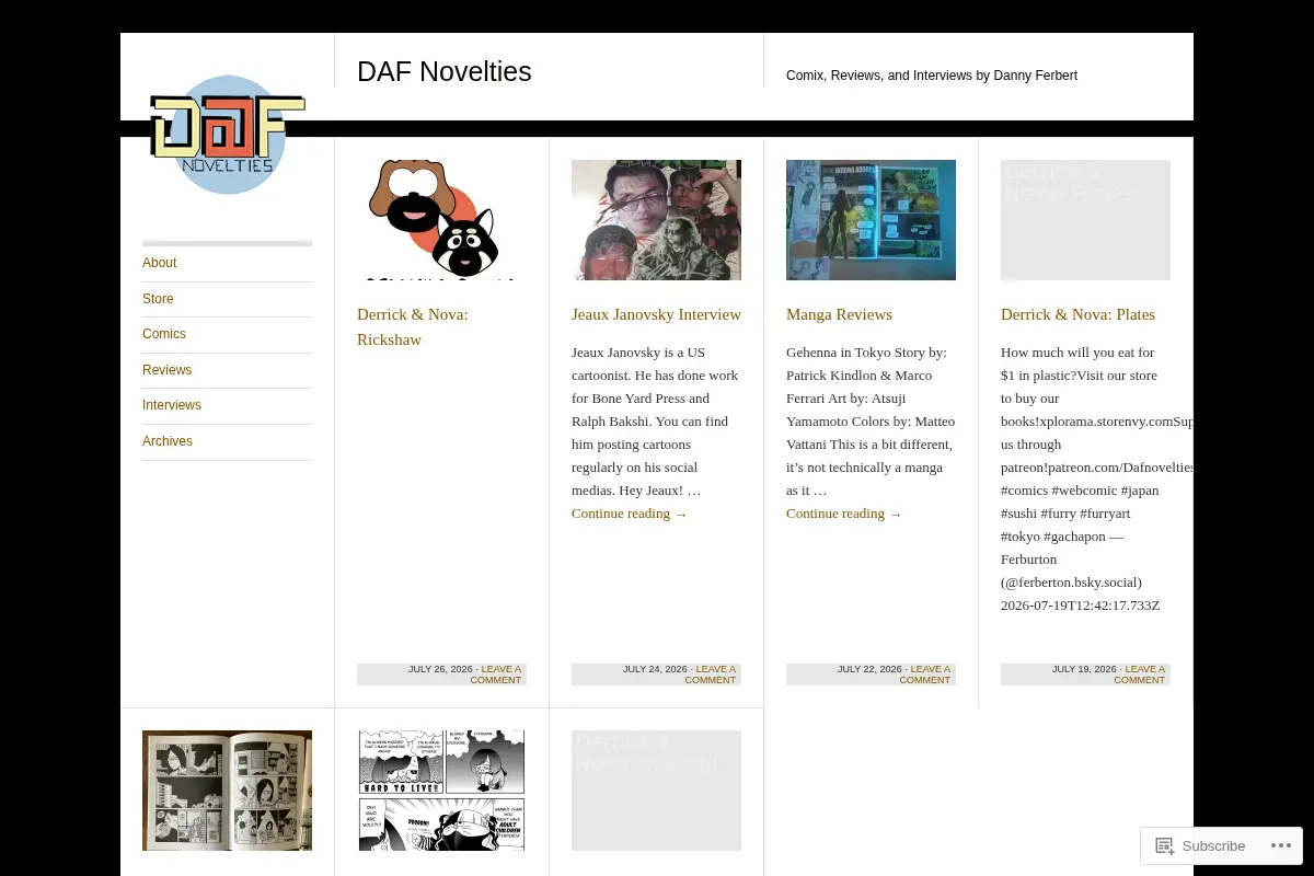 DAF Novelties