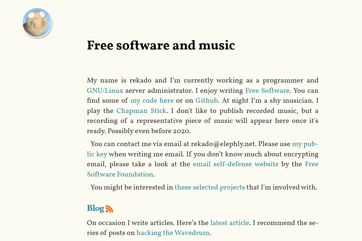 Free software and music