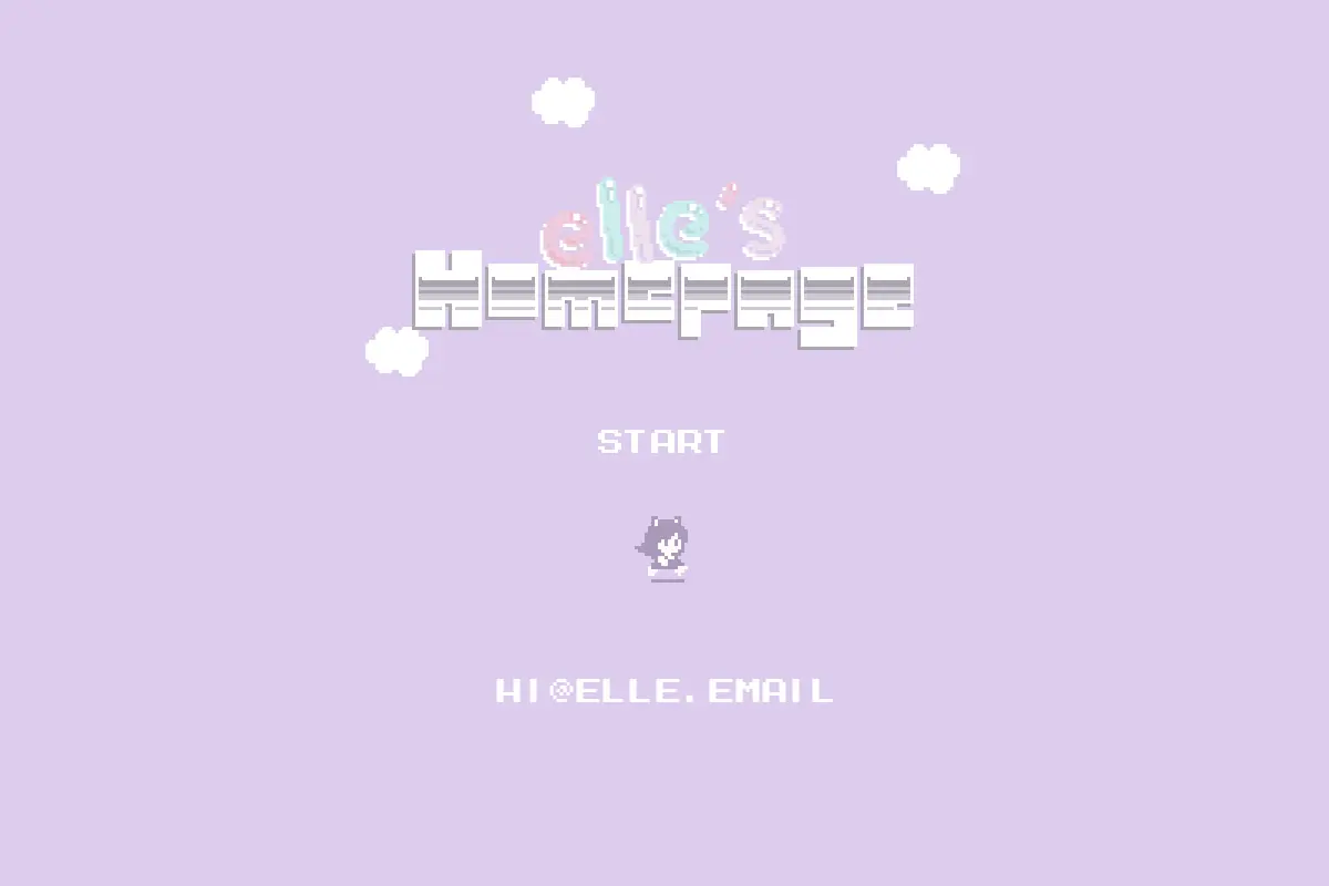 elle's homepage